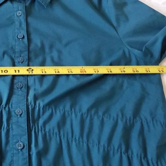 Worthington women's Stretch Green Large Shirt - Picture 3 of 8